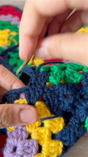 How to join crochet pieces together #crochetideas #crochetpattern #handmade #crocheting