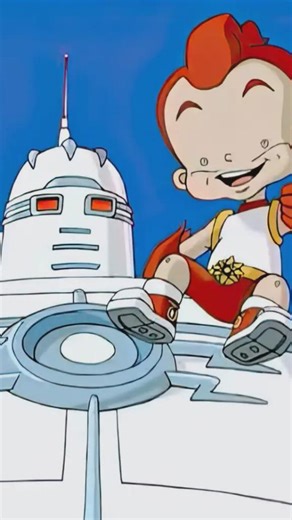 Cartoons/Series Nostalgia on Instagram: "Big Guy and Rusty the Boy Robot (1999–2001) is a cult favorite animated series based on the Dark Horse Comics creation by Frank Miller and Geof Darrow, and it carries a very late-’90s, Saturday morning meets comic book vibe. Set in a stylized near-future, the show follows two very different robot heroes. Big Guy is a massive, silent, battle ready government robot built to protect Earth from giant monsters and alien threats. He’s all power, duty, and intim