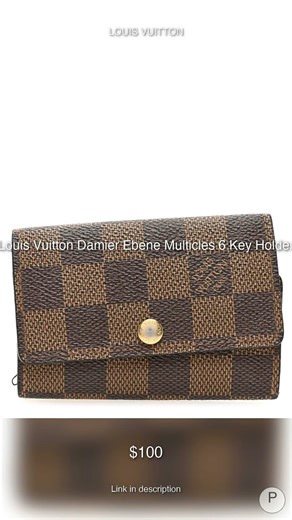 Louis Vuitton Damier Ebene Multicles 6 Key Holder | #Shorts