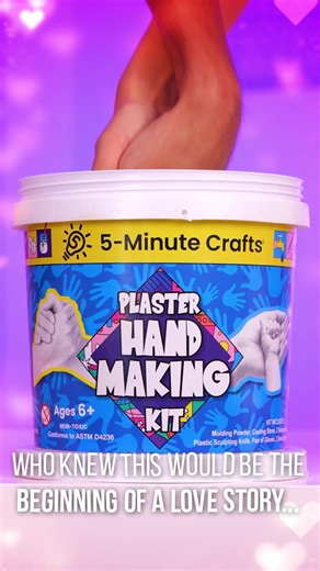 Craft Your Own Plaster Treasures with 5-Minute Crafts Plaster Hand Making Kit