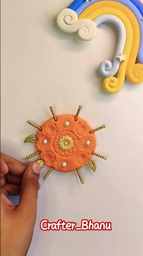 clay creation 😍 DIY satisfying creation 😍#diy #creativecreation#homemadecreations #craft#artandcraft