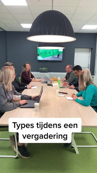 Herken deze typetjes tijdens vergaderingen
