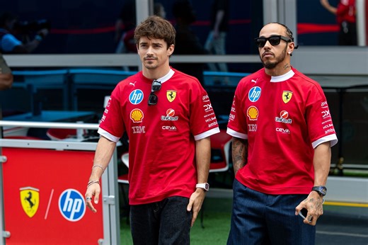 "Lewis Hamilton already forgetting the AMG one": Fans react to the 7x champion and Charles Leclerc driving the Ferrari F80