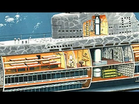 New！【潜水艦の模型で内部インテリアが再現された非常に珍しいキットです】Uボート TypeXXIw/インテリア 1/144scale プラモデル組立キット