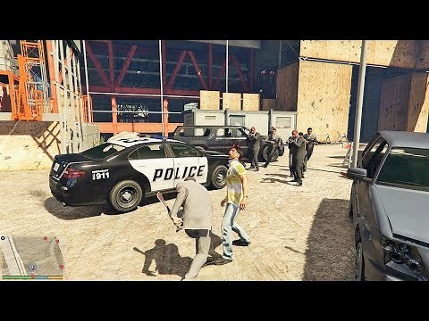 GTA 5 - Martin Madrazo's Gang VS Michael's AAA BODY GUARDS (GTA 5 Funny Moments)