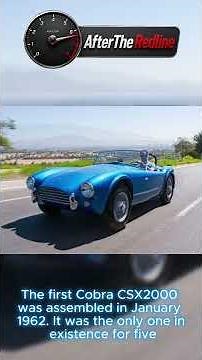 He Was Told He Was Dying. So He Built the Most Iconic Car in America. — Shelby Cobra