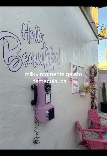 super cute spot! definitely worth it for the experience 💖✨🍦 #fyp #temecula #oldtowntemecula