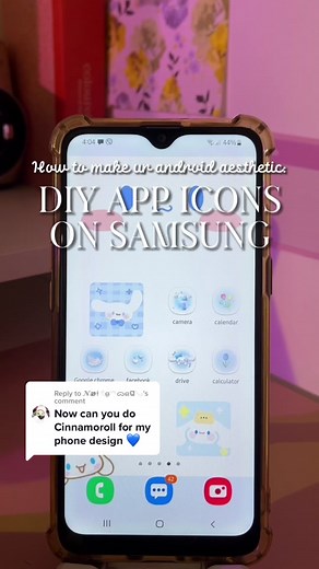 How to Customize and Aestheticize Your Android Phone with Cinnamoroll Icons