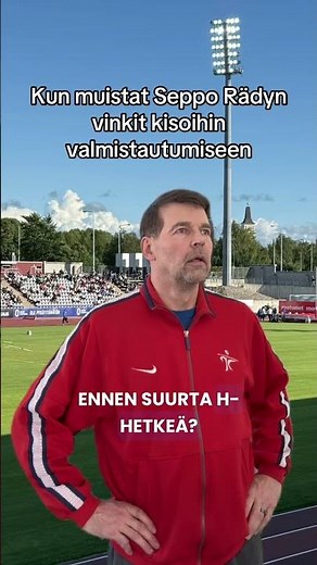 Seppo Räty kalasti arvokisojen alla #lajivoimatreeni #sepporäty