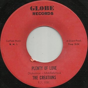 The Creations - Plenty Of Love