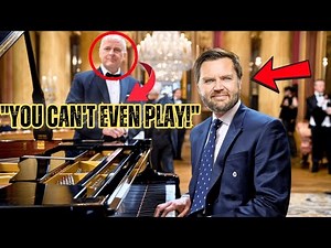 Liberal Musician Challenges JD Vance to Play the Piano Only to INSULT Him, His Talent Stuns Him!