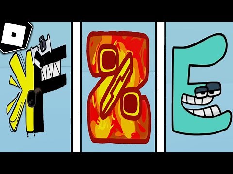 How to become ALL ALPHABET LORE CHARACTERS in ACCURATE ALPHABET LORE ROLEPLAY - Roblox