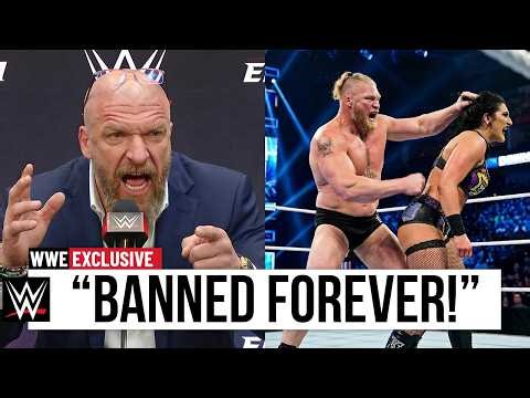 WWE BANS Brock Lesnar After He Went Off The Script!
