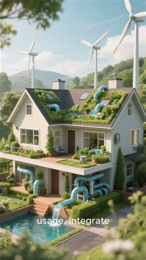Building Green with AI:-The Next Generation of Eco Homes #sustainablesolutions #architecture