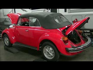 VW Super Beetle Convertible EV Conversion