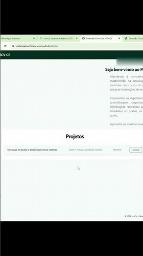 UniCV Curriculum Extension - How to access (Extension Project)