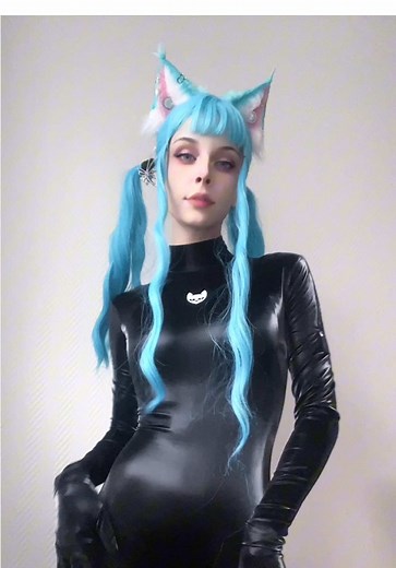 Shiny Catsuit Review: Hiro Gato's Sharkskin PU Spandex