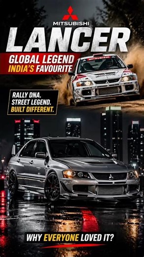 “Why everyone loved this car? 🤔” #mitsubishi #lancer