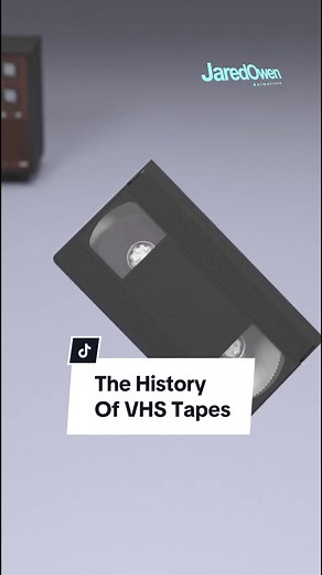 The History of VHS Tapes! #3d #3danimation #jaredowen #vhs