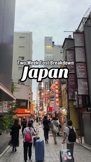 Japan cost breakdown for a two week trip, per person. Was this lower or higher than y’all expected? Let me know in the comments what other Japan content you want to see! #japantraveltips #japancost #japanbudget #japantrip #japantripcost #japan2023 #japan2024 #japantiktok #japanvacation #japantourism #discoverjapan #visitjapan #japantravel