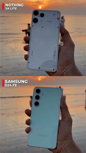 Nothing Phone 3A Lite vs Galaxy S24 FE 🔥 Real Camera Comparison