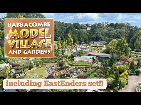 The UK’s best Model Village (& a visit to the EastEnders Set!) Babbacombe, Devon.