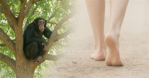 Un giro evolutivo: caminar sobre dos piernas podría ser una herencia del mundo arbóreo, sugiere un estudio con chimpancés en Tanzania