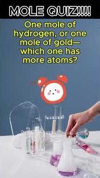 Chem Moles #chemistryquiz #scienceeducation #chemistrychallenge #chemistrygame #chemistrystudents