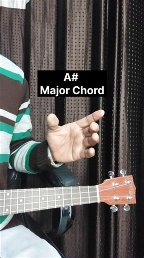 Ukulele A# Major Chord | All Major Chords | Ukulele Tutorial | Ukulele Chords Playlist | #muzzico