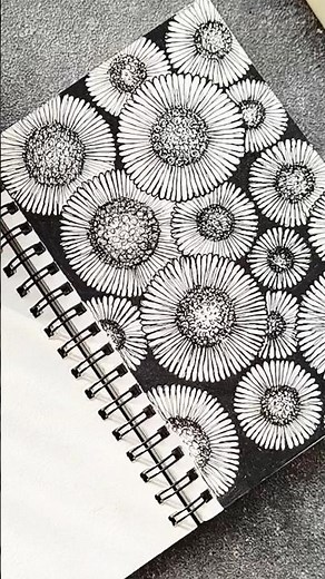 Floral Zentangle Art-3 #zentangle #zentangleart #finelineart #art #stepbystep #creativesana