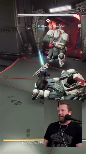 This blast door in the Equilibrium Dungeon gave me a real force push! Destiny 2 Bungie