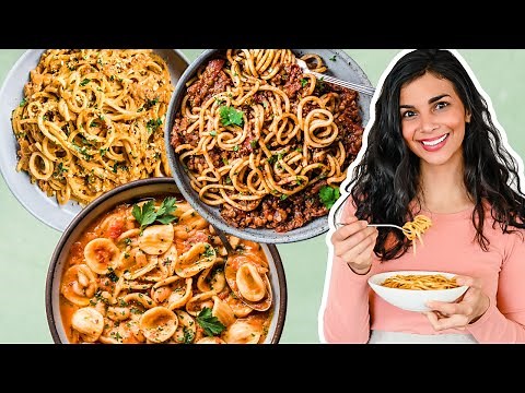 EASY VEGAN PANTRY PASTA RECIPES | quarantine cooking