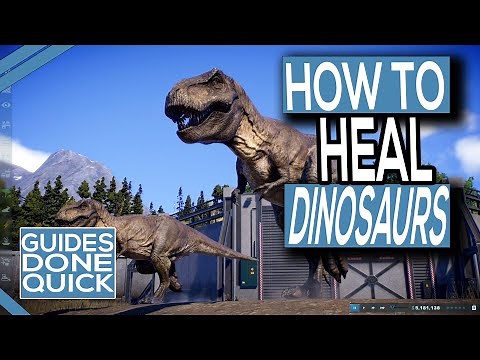 How To Heal Dinosaur Injuries In Jurassic World Evolution 2