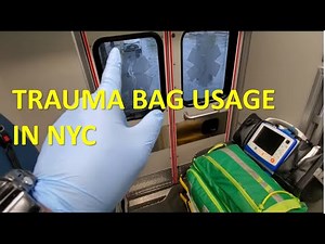 How We Use Our Trauma Bag | NYC EMS Ambulance 🚑 | NYC EMT Paramedic / Medical Doctor