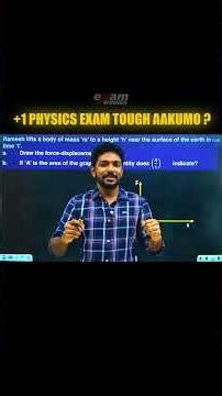 +1 Physics Exam Tough ആകുമോ !!