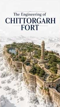 Indian Fort | The Engineering of Chittorgarh Fort | 700 Acres of Ancient Indian Engineering