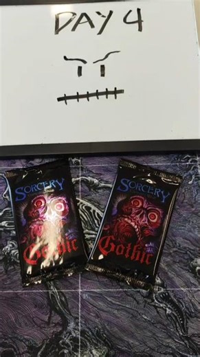 Sorcery Contested Realms Gothic 2pack opening day 4 #tcg #tradingcardgame #sorcery