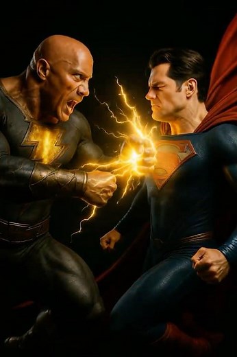 Superman vs Black Adam | Epic Cinematic Fan Film #shorts
