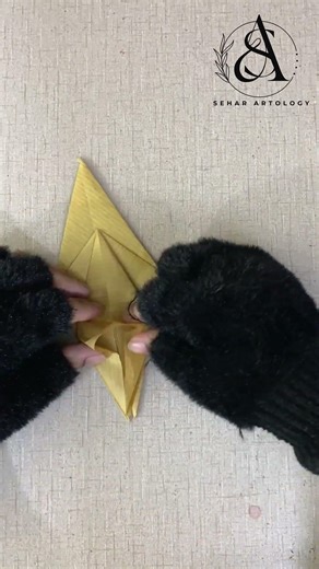 Origami Velociraptor 🦖 | Easy Dinosaur with Brown Paper | Sehar Artology