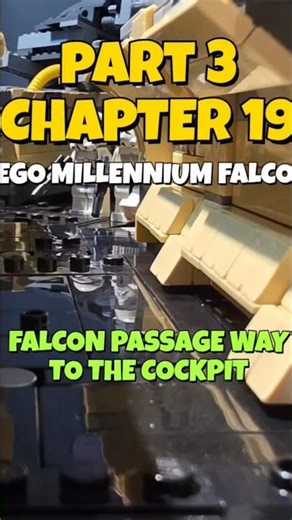 Part 3, chapter 19 Lego secret doors in the Millennium Falcon and how I made it ☕️🔨🛠 #lego