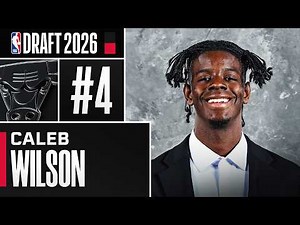 Caleb Wilson goes #4 Overall to the Chicago Bulls in the 2026 NBA Draft!
