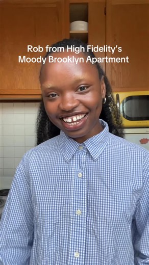 Ogechi on Instagram: "According to the interview, her apartment is in Crown Heights! One of my top 5 realistic NYC shows for sure. I think it’s so cool how evergreen the clothing and interior choices are in the show, it makes it so rewatchable. I juuuuust wish they didn’t do Cherise’s character so crazy. I get that she’s supposed to be comedic relief but watching the only dark skinned character get groaned at that much is like… not cute. Anyways! Great gowns, beautiful gowns. #highfidelity #inte