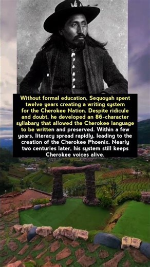 Sequoyah: The Man Who Gave the Cherokee a Written Voice
