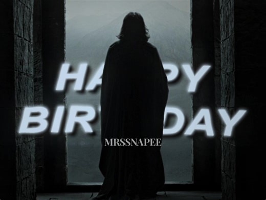 Celebrating Severus Snape's Birthday with Love