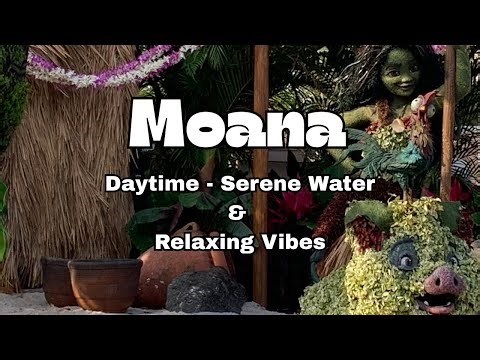 Moana Journey of Water Relaxation | Disney World Daytime Tranquility Relaxing Ambiance