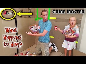 Game Master Hacker Spy Eats All Our Halloween Candy! Then This Happens...