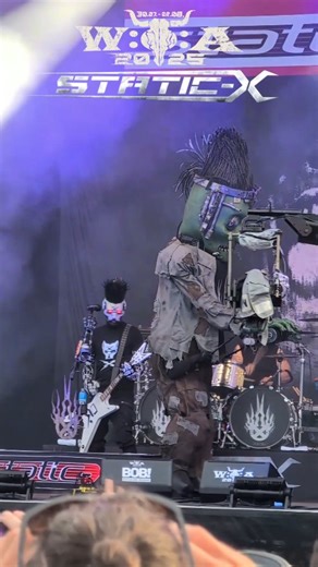 Static-X Crushed It At Wacken! #wacken #staticx #livemetal #industrialmetal | Metal On Tap