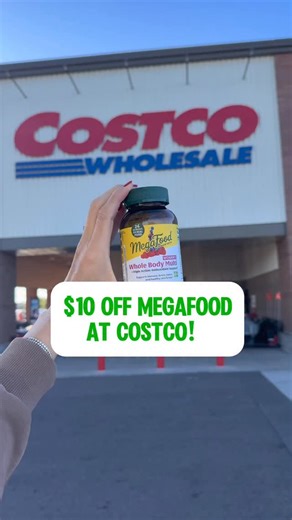 #MegaFoodPartner @MegaFood just launched their Women’s Whole Body Multivitamin 90ct exclusively at Costco nationwide and on Costco.com! Now through January 25th you can get $10 off this bottle! I’ve been taking these for a few months now and love them! MegaFood is known for rigorously tested supplements made with science-backed nutrients, plus real food. The Whole Body Multi contains 24 key nutrients, plus triple action antioxidant support from real fruits, vitamins and minerals. Look for the ye