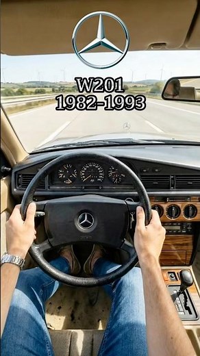 Mercedes-Benz C-Class Interior Evolution 1982-2025
