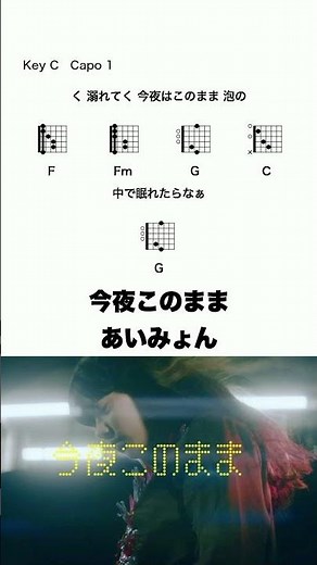 今夜このまま - あいみょん #コード
